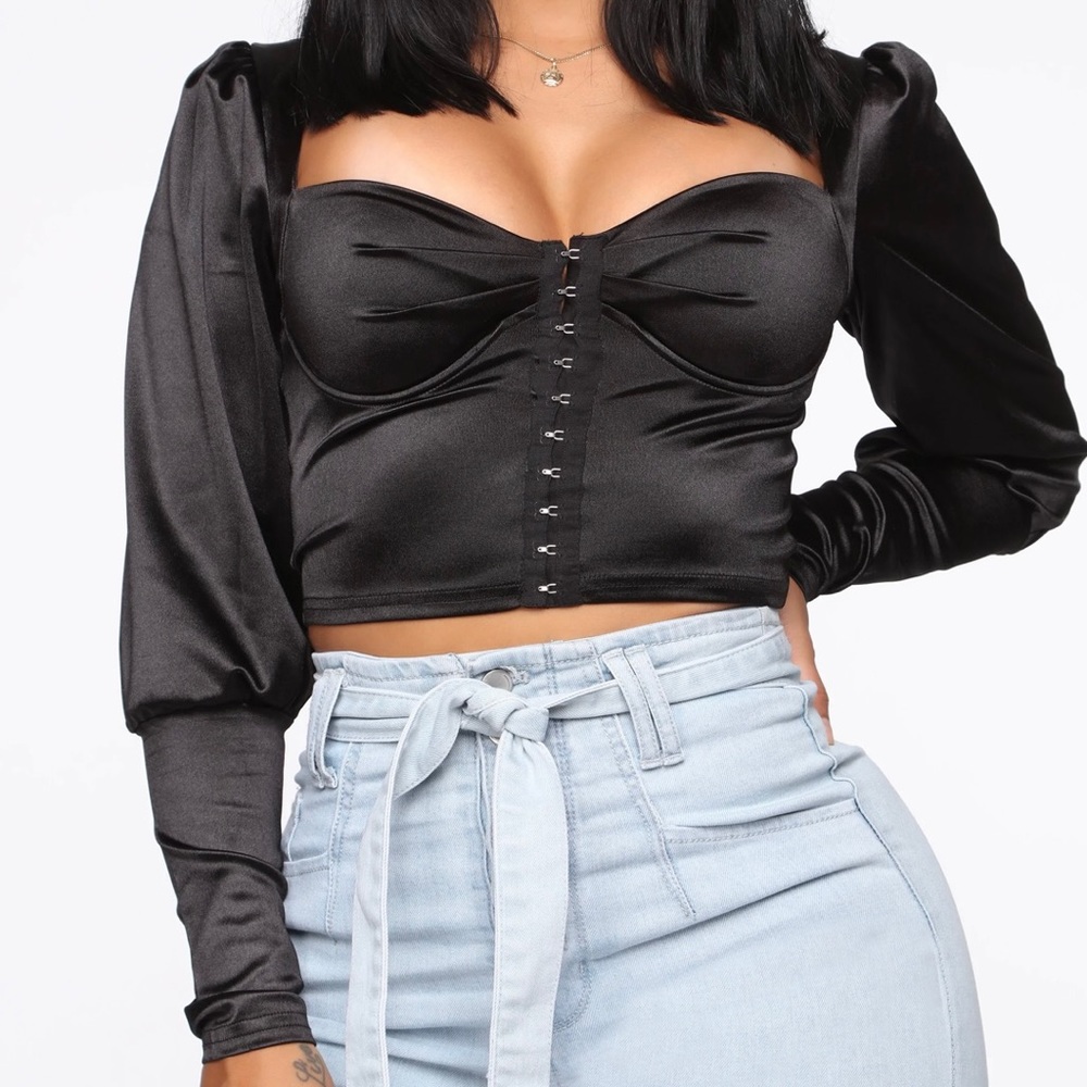 FashionNova Bustier Crop top